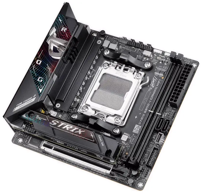 Montaje ASUS ROG STRIX B850-I GAMING WIFI El Molar Informático El Molar - Montaje ASUS ROG STRIX B850-I GAMING WIFI El Molar